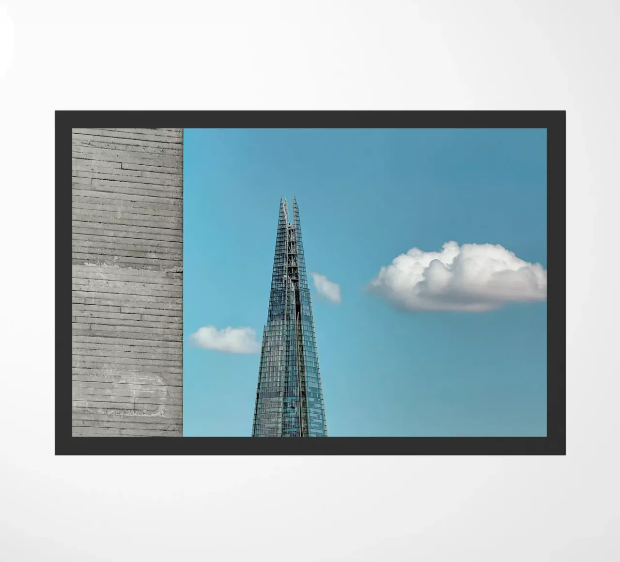 Shard doormat by Michael Belhadi