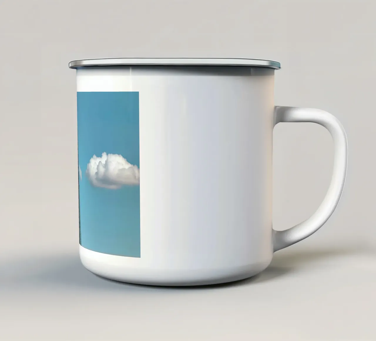 Shard tazza in smalto da Michael Belhadi