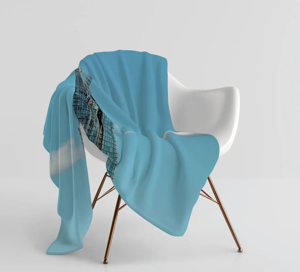 Shard fleece blanket by Michael Belhadi