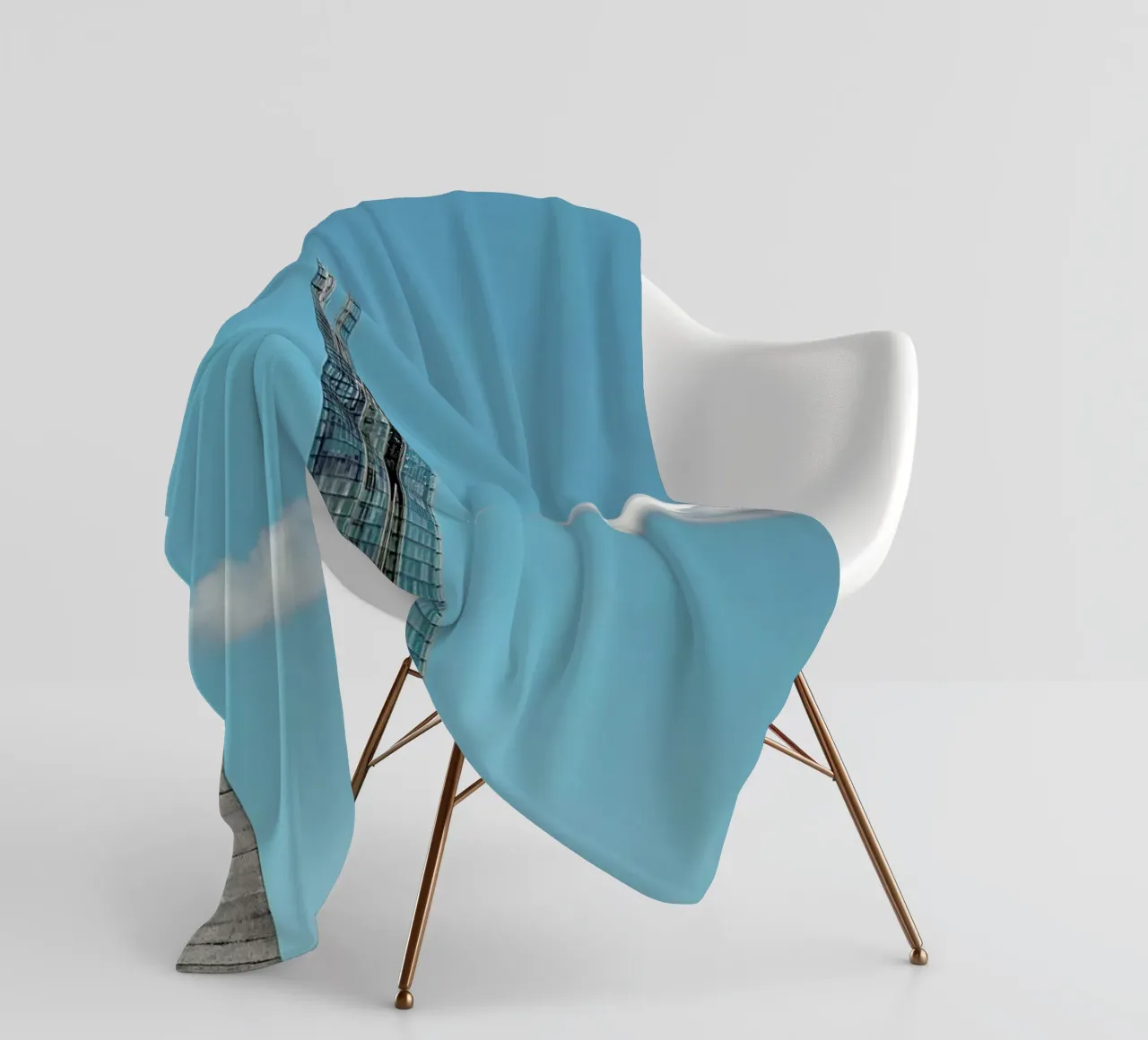 Shard fleece blanket by Michael Belhadi