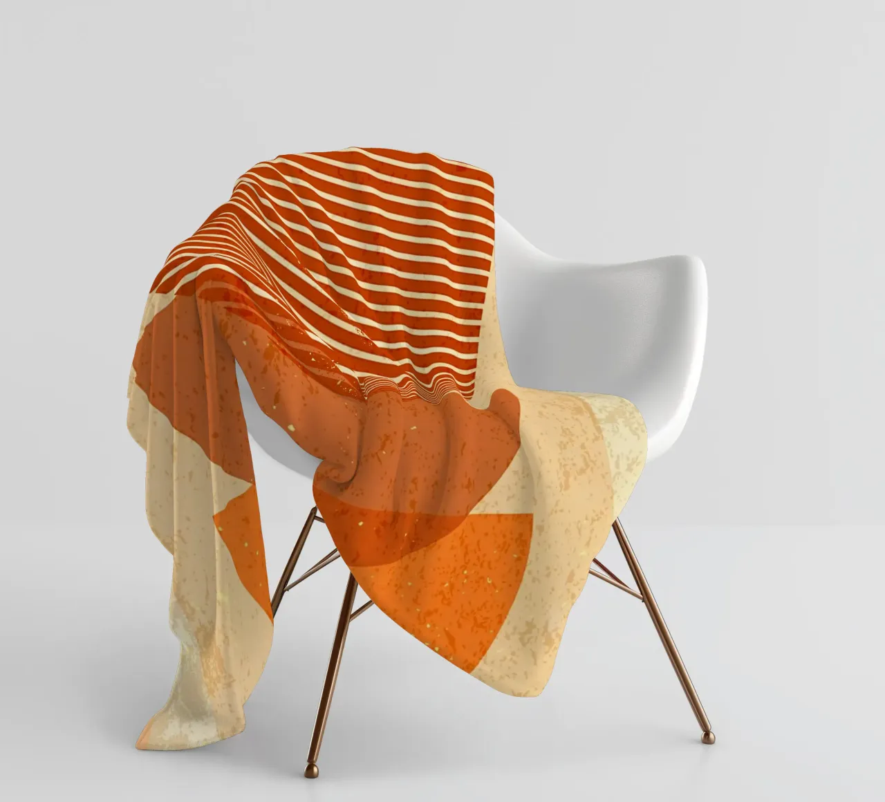 Forme geometriche minime coperta in pile da Jammie Studio