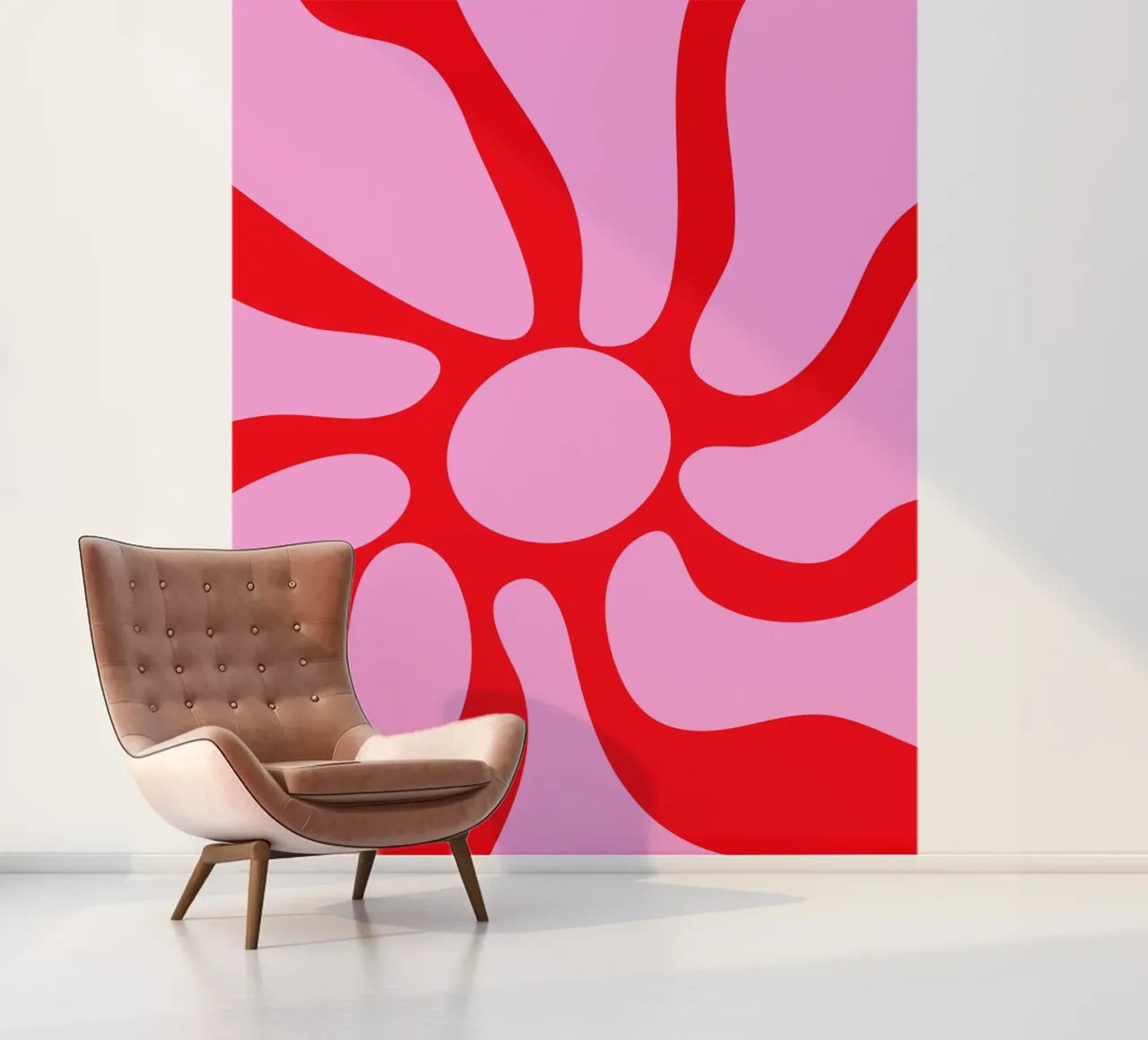 Botanical Bold Graphic Art for Modern Interiors photo wallpaper by The Art Club