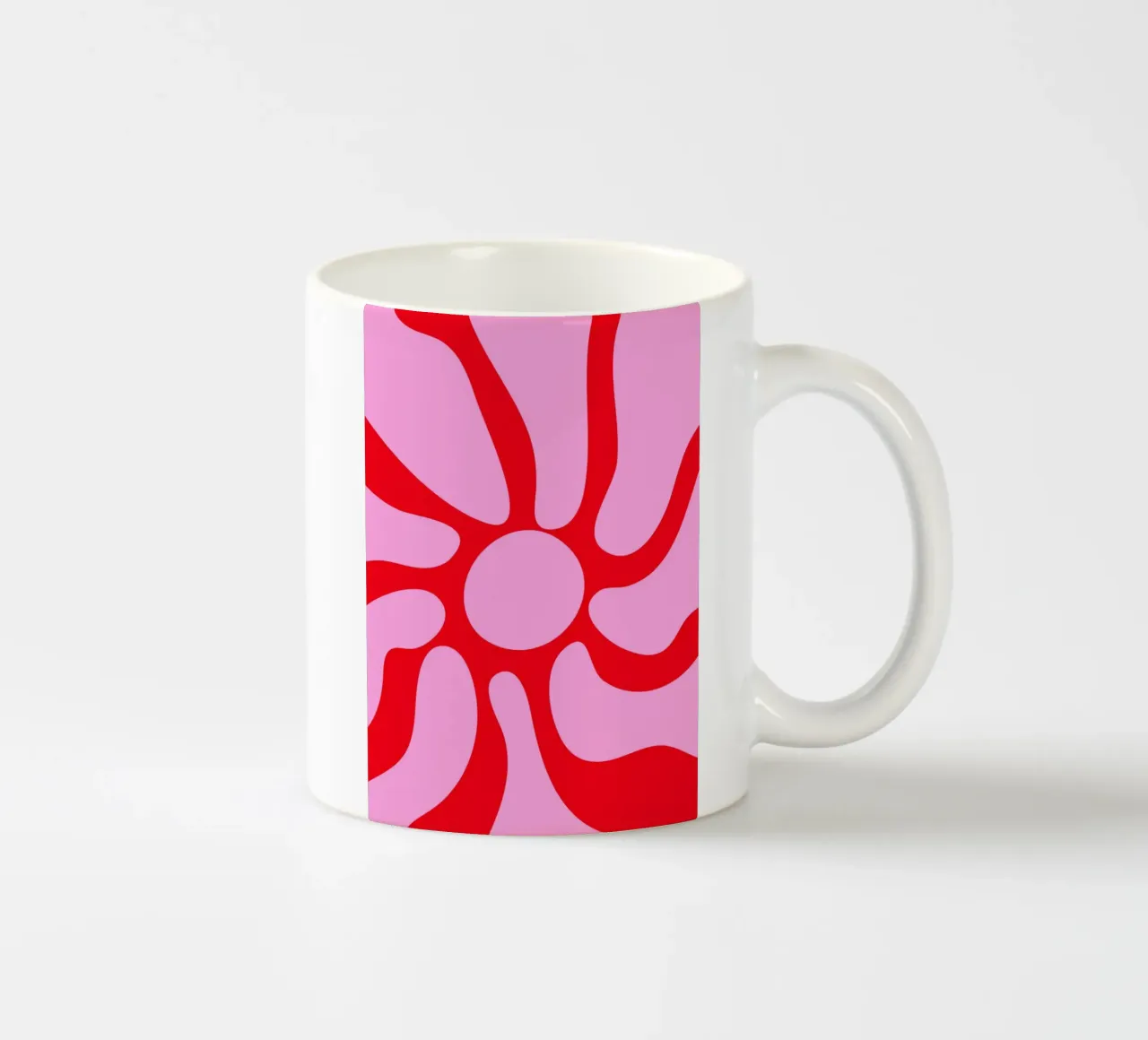 Botanical Bold Graphic Art for Modern Interiors ceramic mug by The Art Club