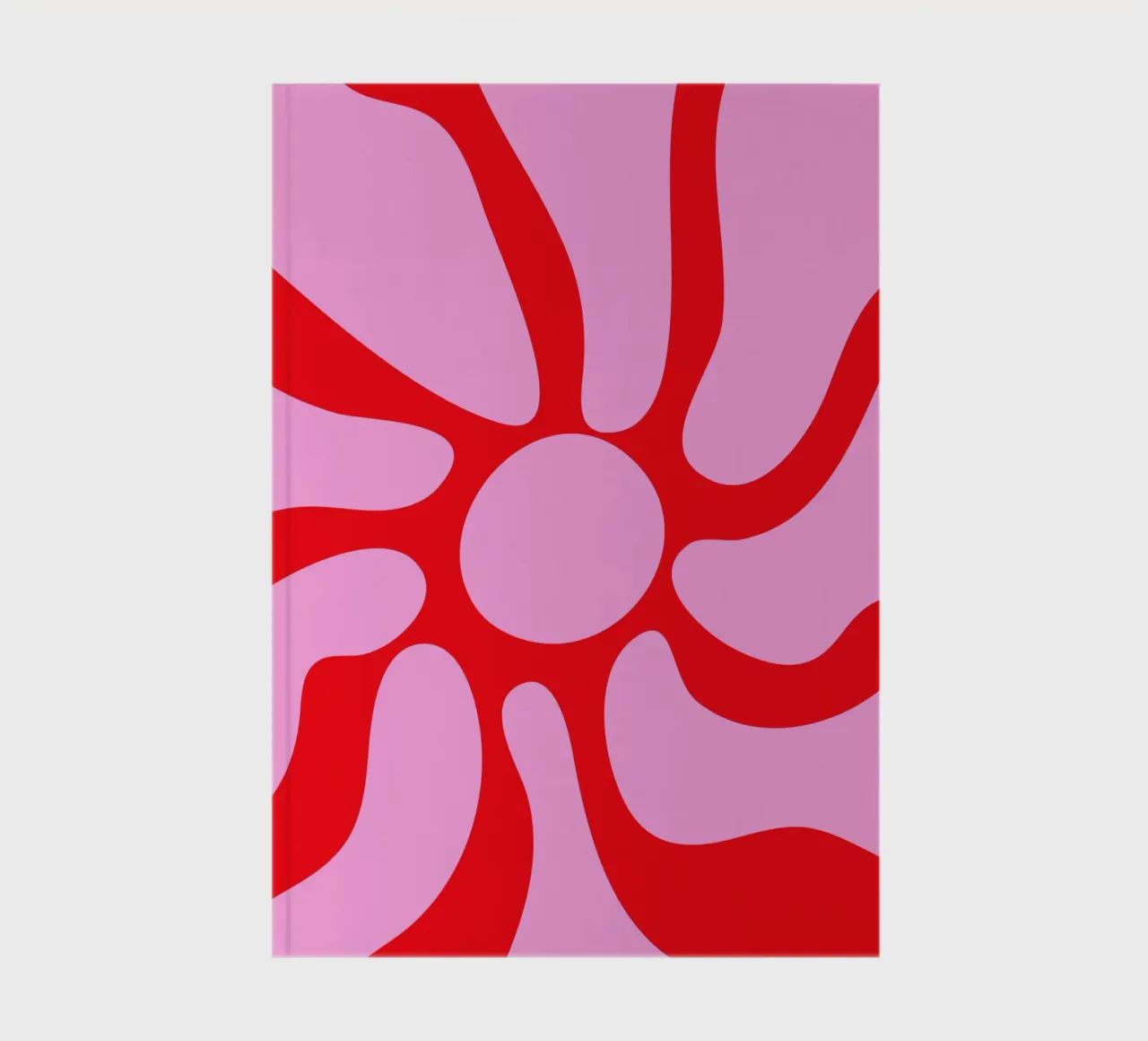 Botanical Bold Graphic Art for Modern Interiors notebook by The Art Club