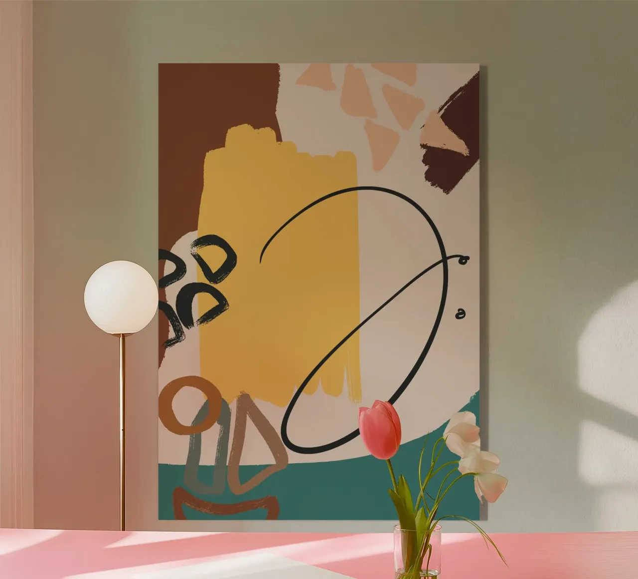 Urban Abstract Harmony acrylic glass by vintageshop