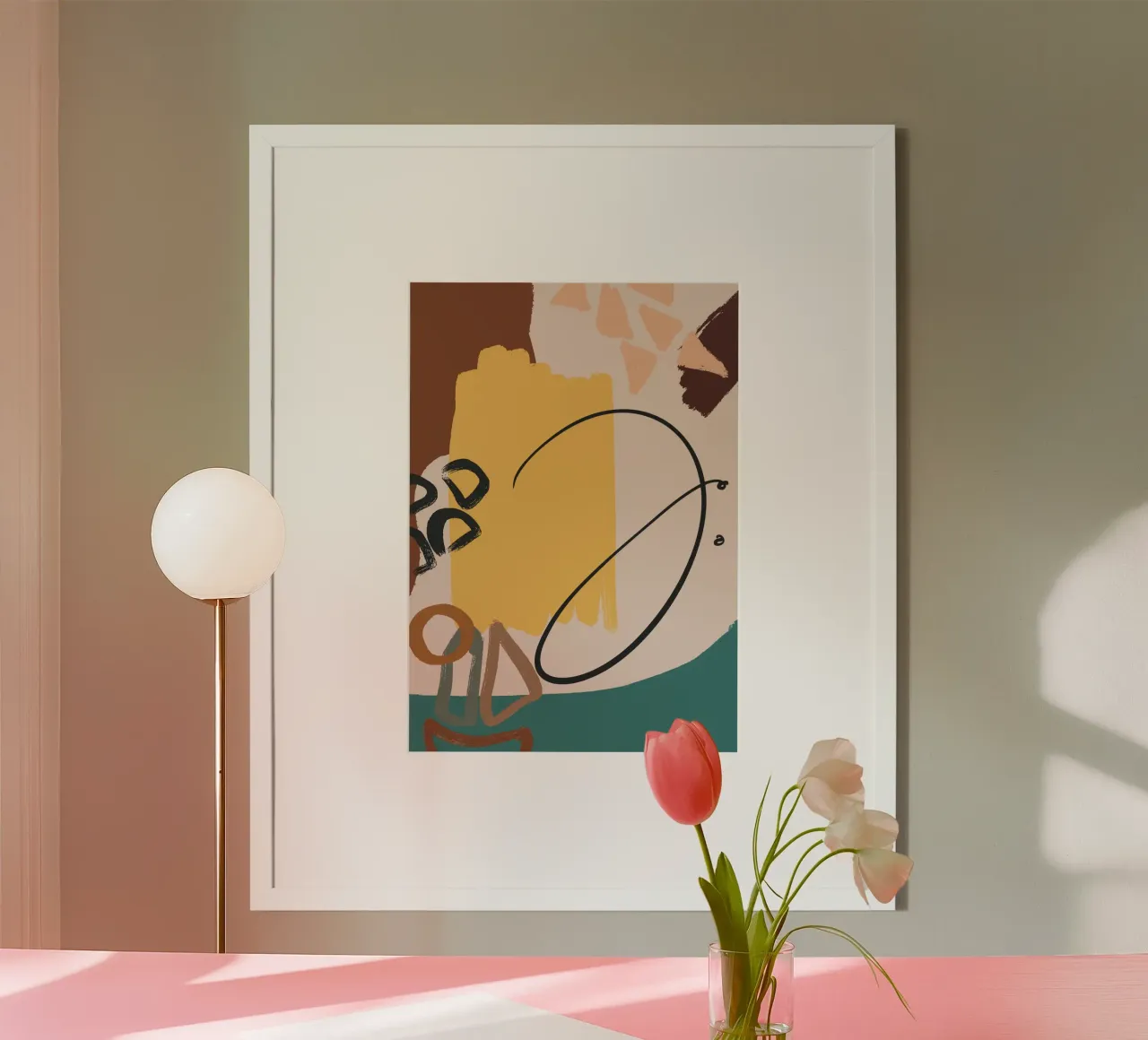 Urban Abstract Harmony poster da vintageshop
