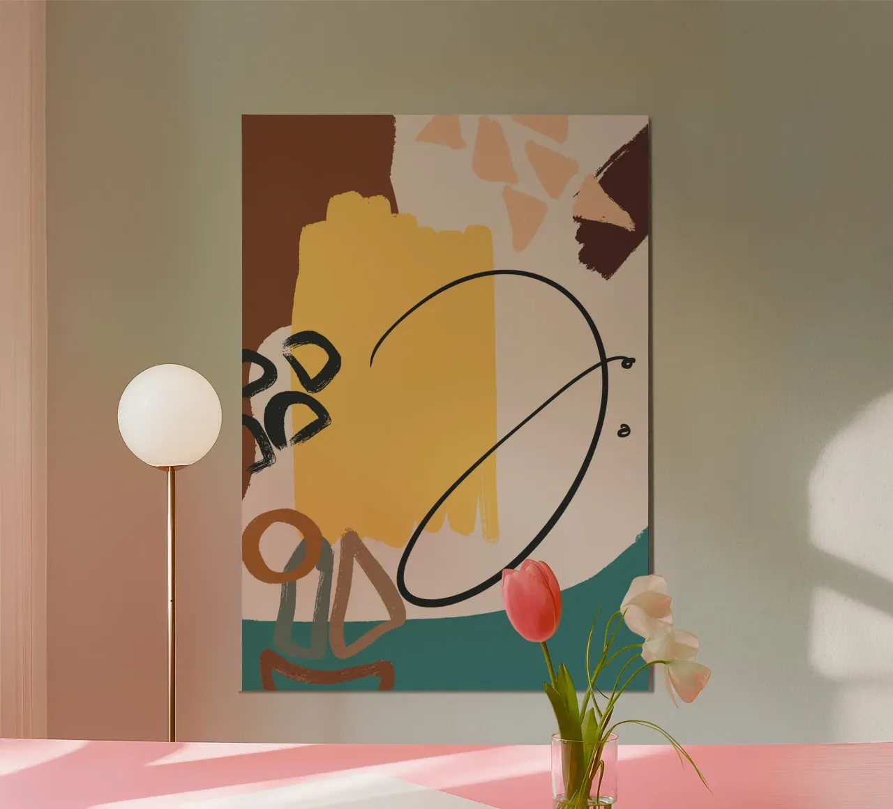 Urban Abstract Harmony poster da vintageshop