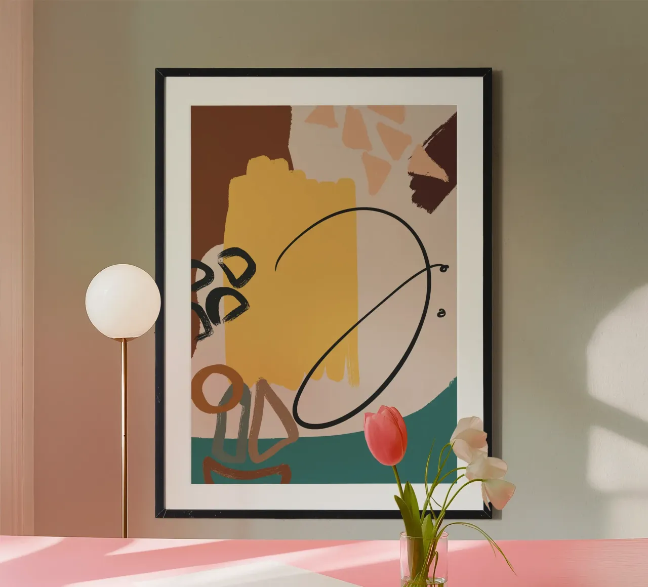 Urban Abstract Harmony poster da vintageshop