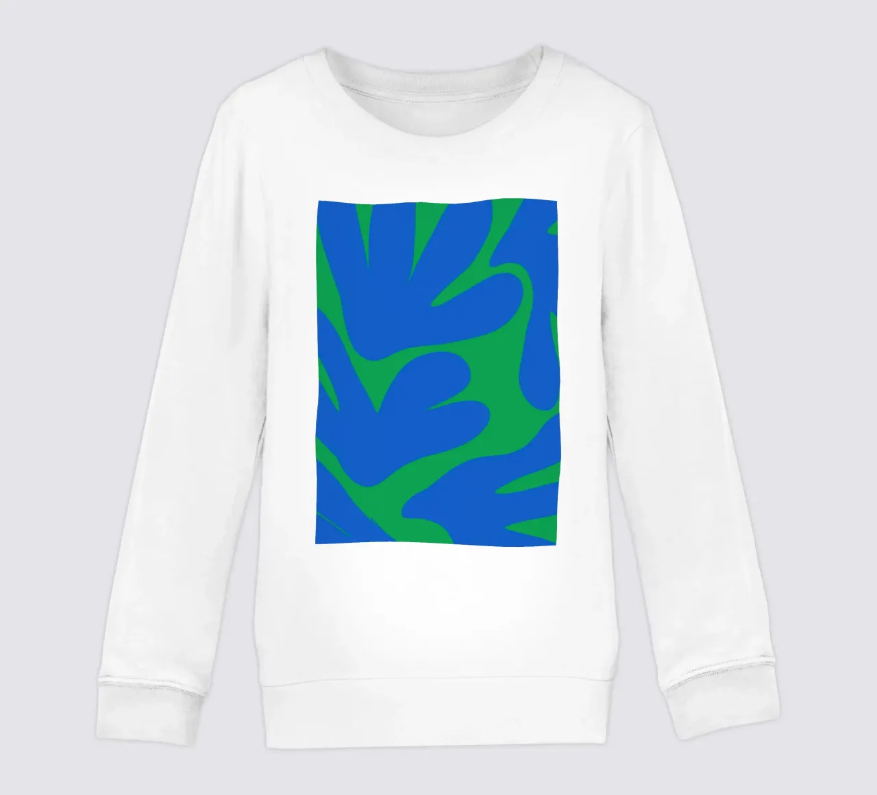 Abstract Nature-Inspired Art kids sweatshirt by The Art Club