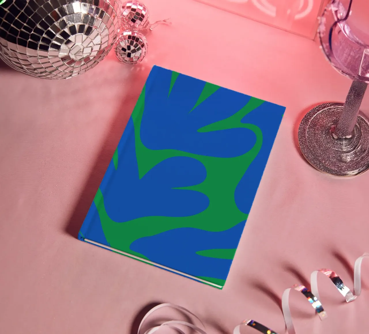 Abstract Nature-Inspired Art notebook by The Art Club