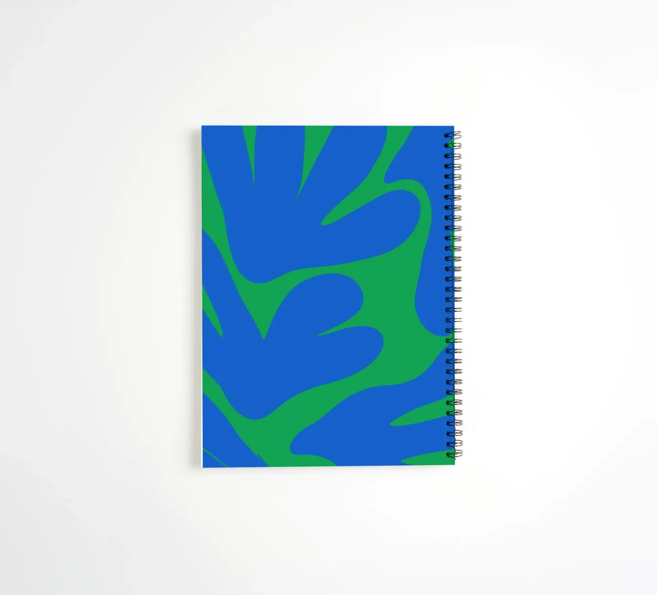 Abstract Nature-Inspired Art spiral notebook by The Art Club