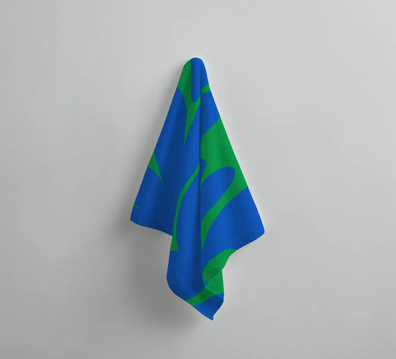 Abstract Nature-Inspired Art towel by The Art Club