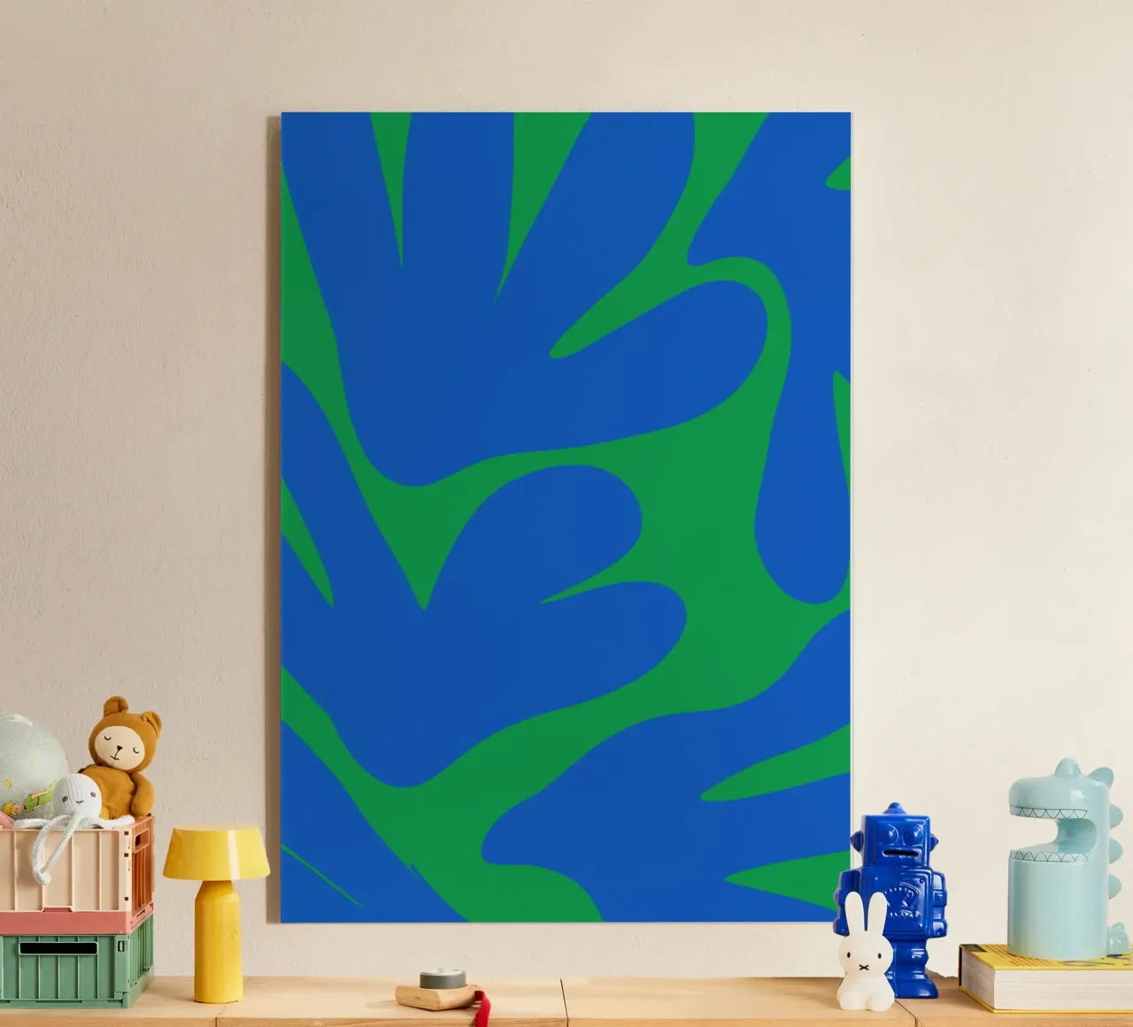 Abstract Nature-Inspired Art acrylic glass by The Art Club