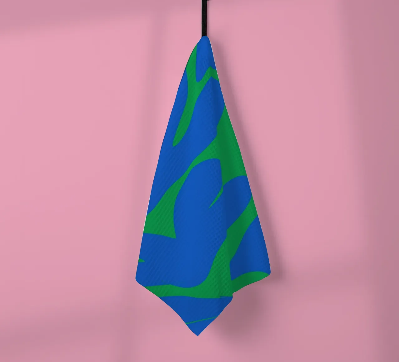 Abstract Nature-Inspired Art tea towel by The Art Club