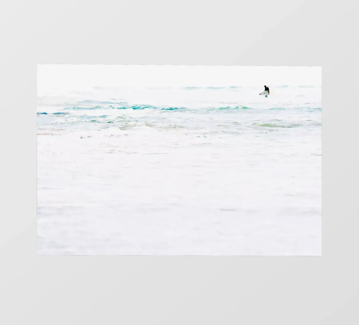 Surfer fotobehang van Tal Paz-Fridman