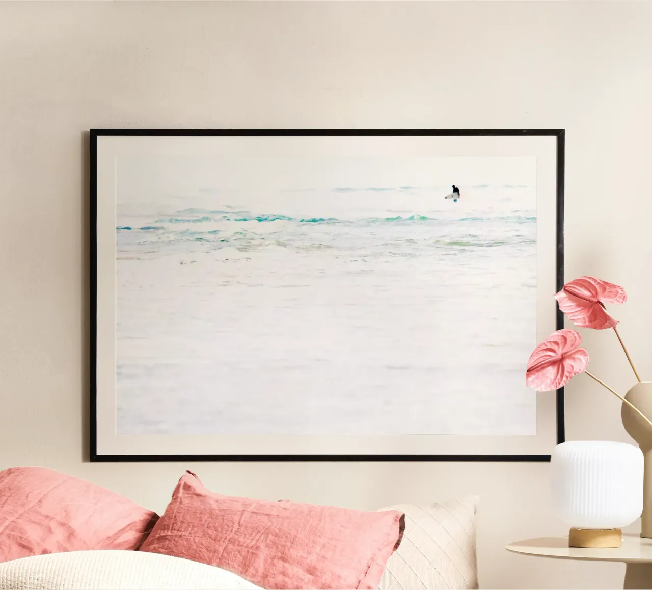 Surfista poster con telaio in plastica da Tal Paz-Fridman
