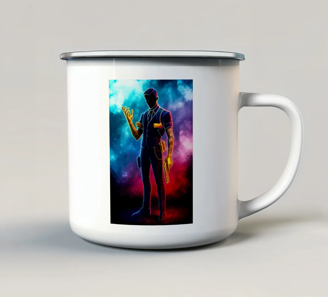 Soul Of Fortnite Midas tazza in smalto da DGSoulheroes