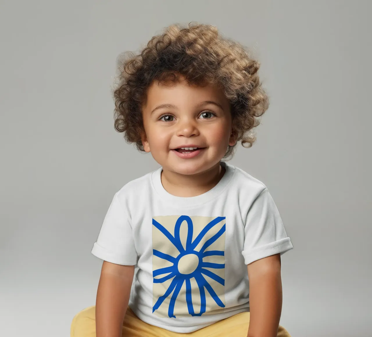 Modern Botanical Floral Art baby t-shirt by The Art Club