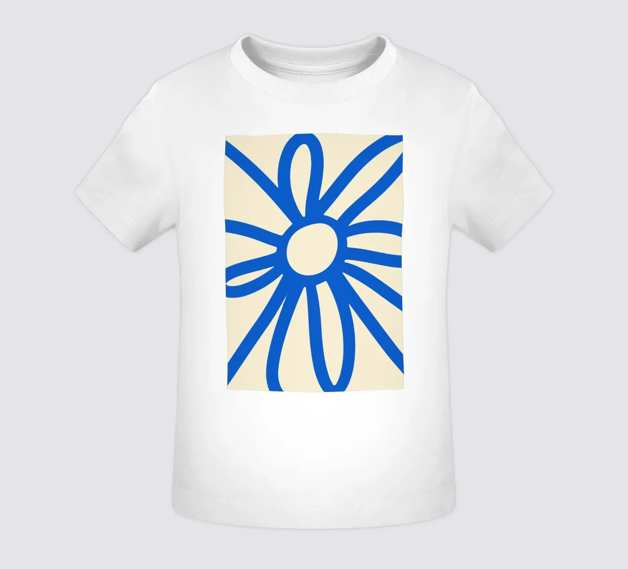 Modern Botanical Floral Art baby t-shirt by The Art Club