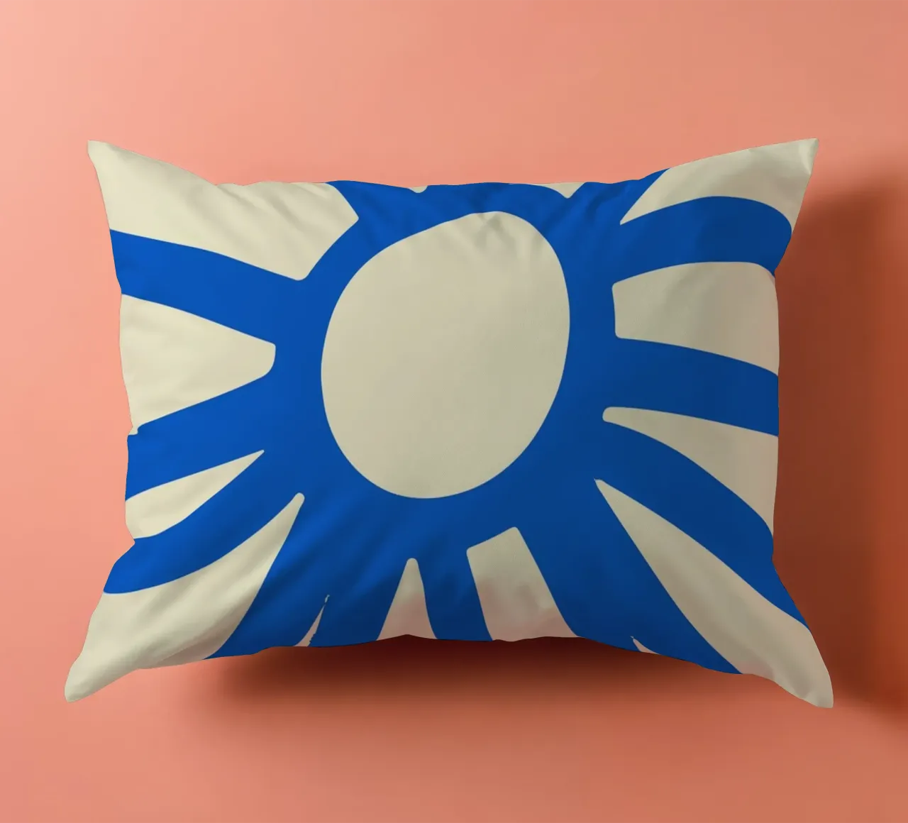 Modern Botanical Floral Art decorative cushion by The Art Club