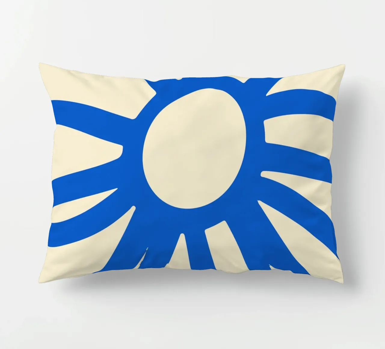 Modern Botanical Floral Art decorative cushion by The Art Club