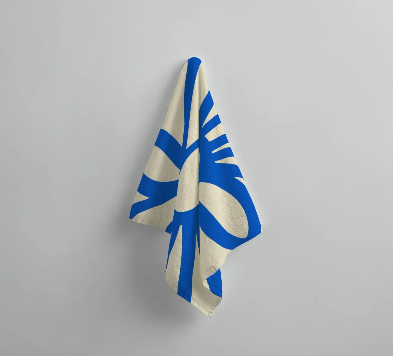 Modern Botanical Floral Art towel by The Art Club