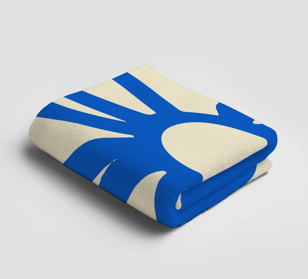 Modern Botanical Floral Art towel by The Art Club