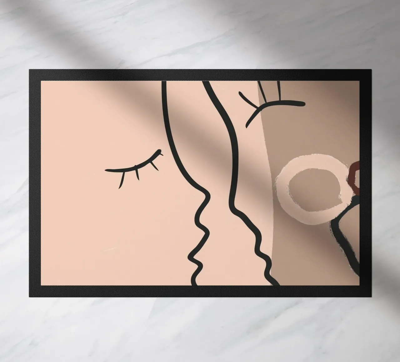 abstract 2 faces zerbino da vintageshop