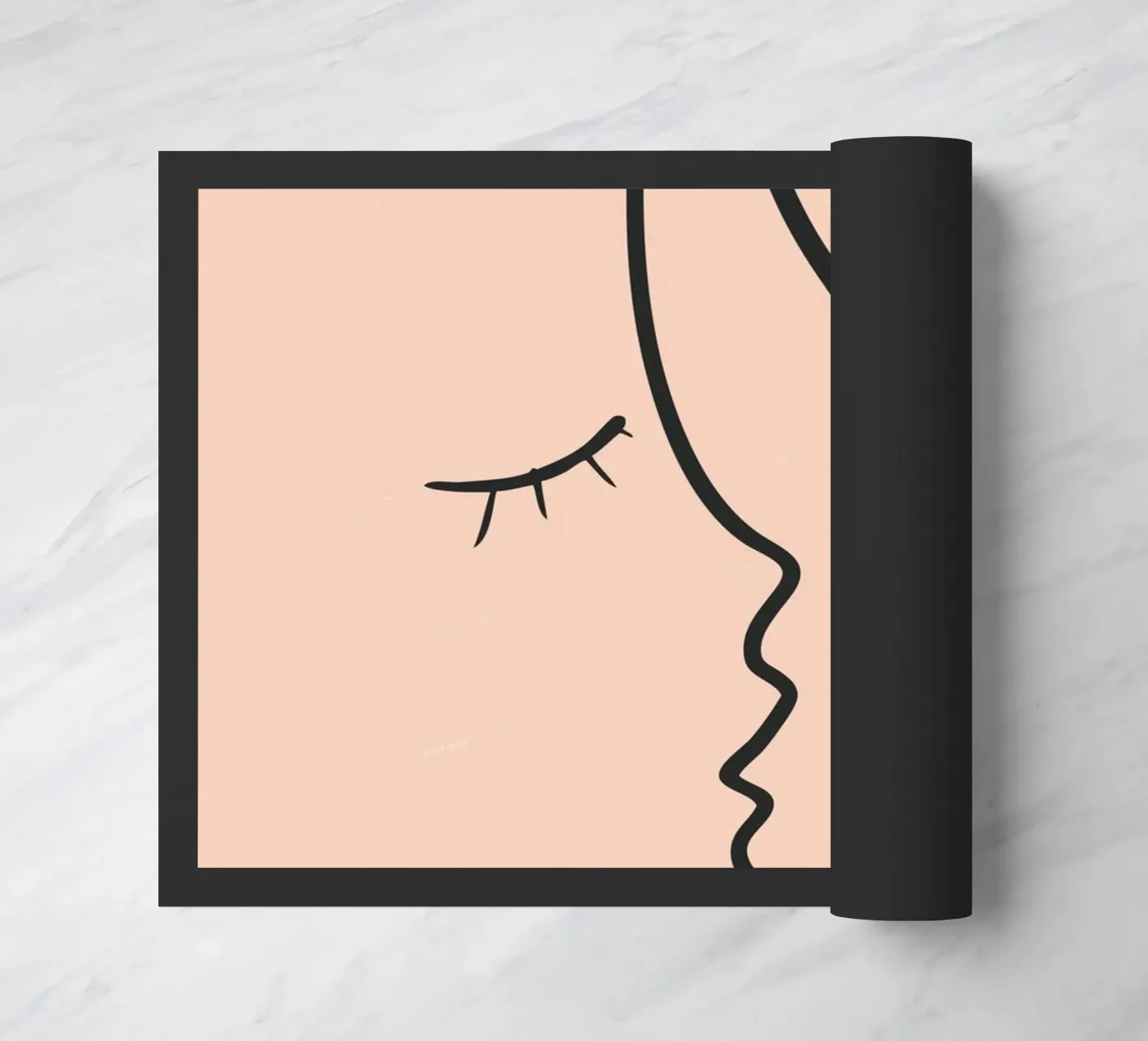 abstract 2 faces zerbino da vintageshop