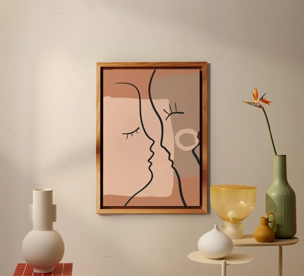 abstract 2 faces alluminio dibond da vintageshop