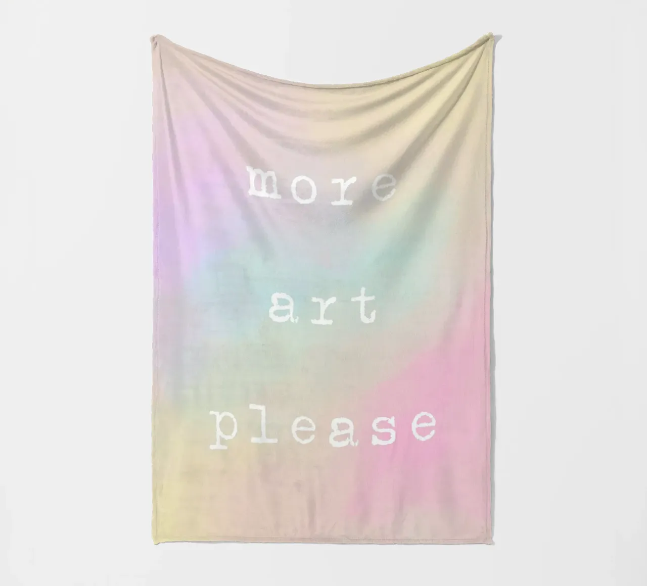 more art please coperta in pile da datemyart