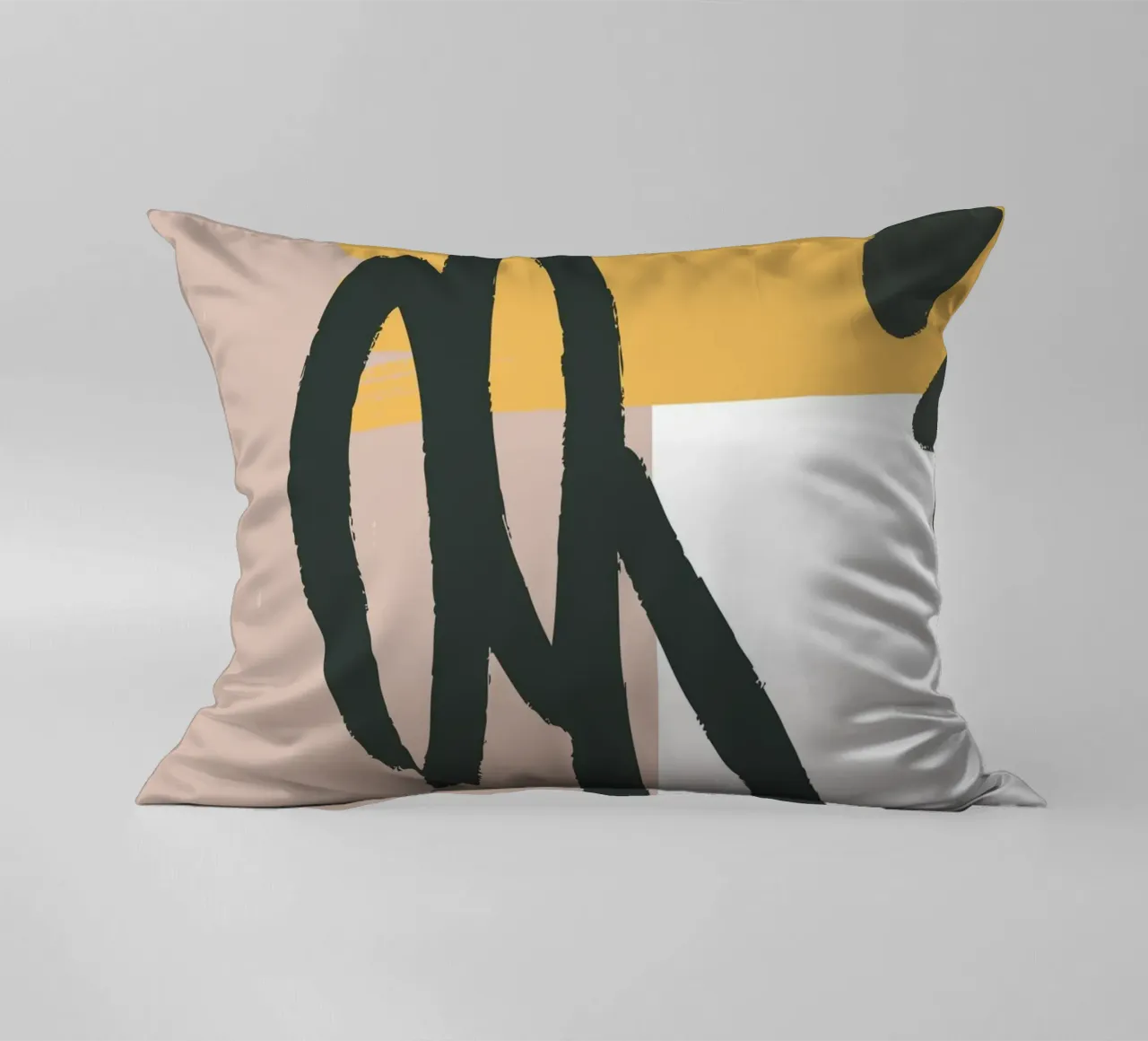 abstract lines brush cuscino da vintageshop