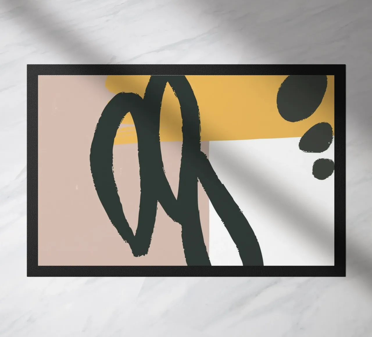 abstract lines brush zerbino da vintageshop