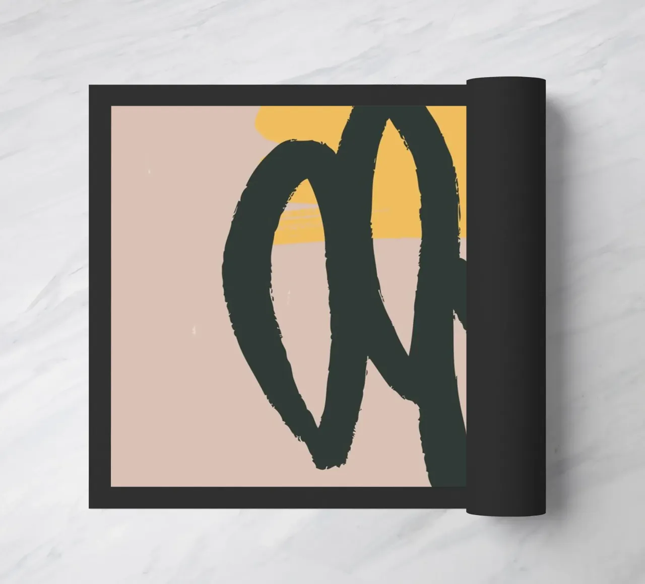 abstract lines brush zerbino da vintageshop