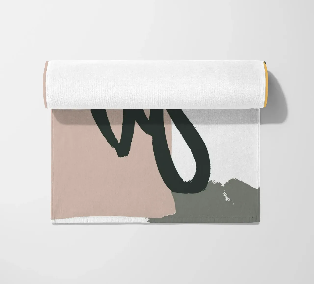 abstract lines brush telo mare da vintageshop