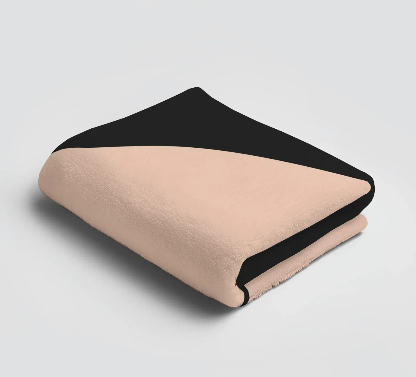 abstract side face towel by vintageshop