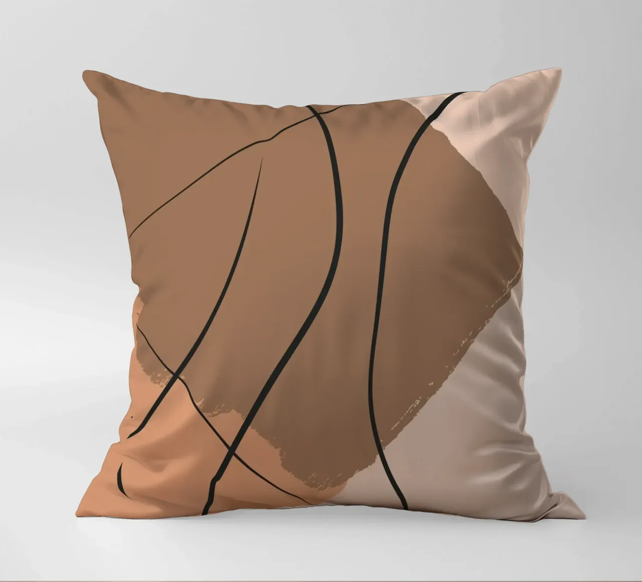 abstract body lines cuscino da vintageshop
