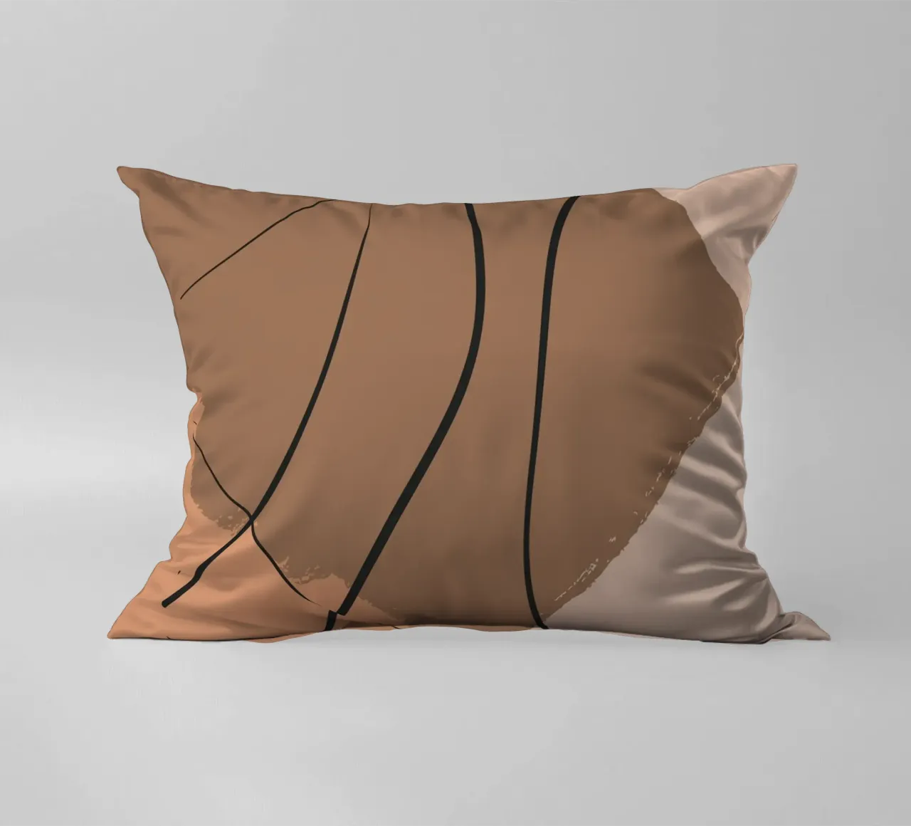abstract body lines cuscino da vintageshop