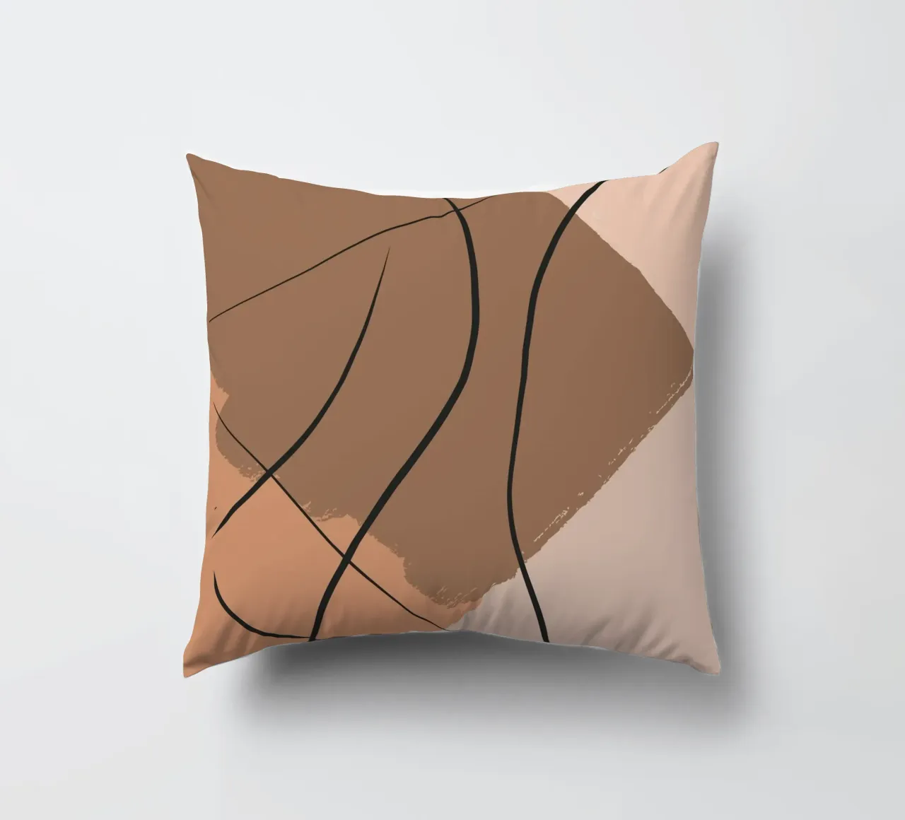 abstract body lines cuscino da vintageshop