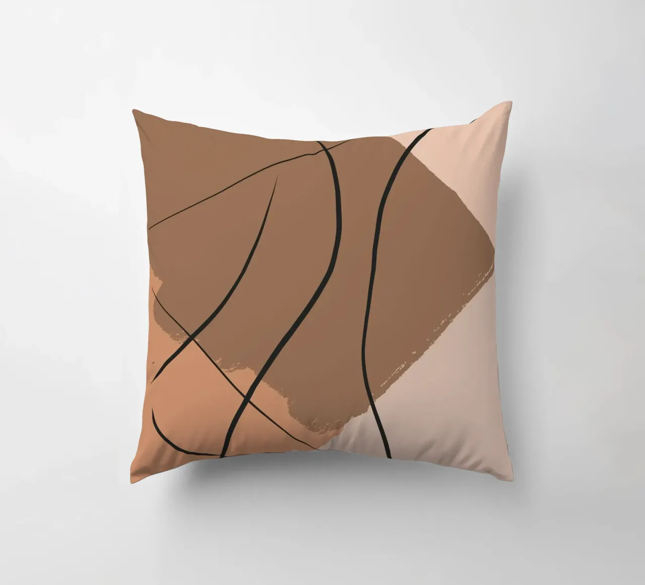 abstract body lines cuscino da vintageshop