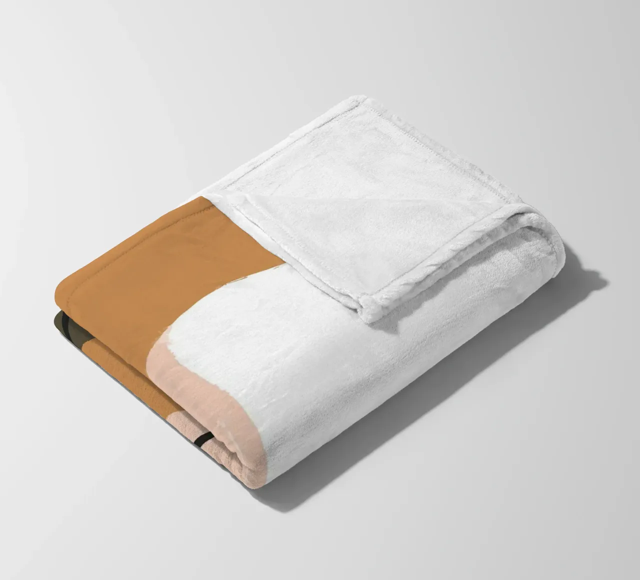 abstract organic lines fleece blanket by vintageshop