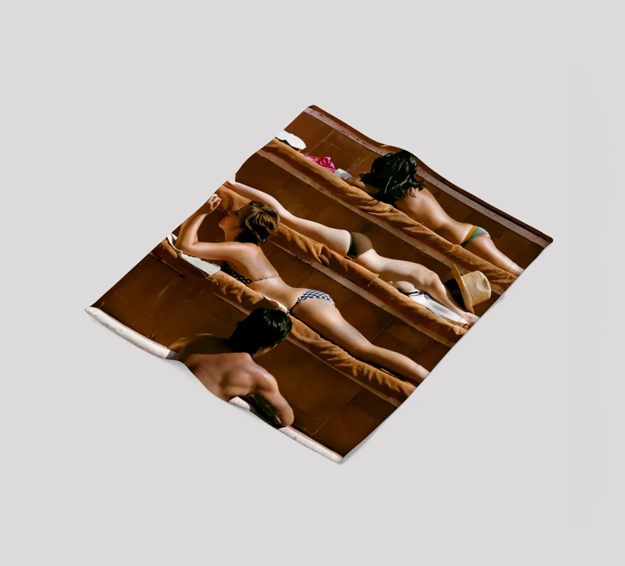 L'occhio dell'osservatore - Slim Aarons coperta in pile da aronsphoto