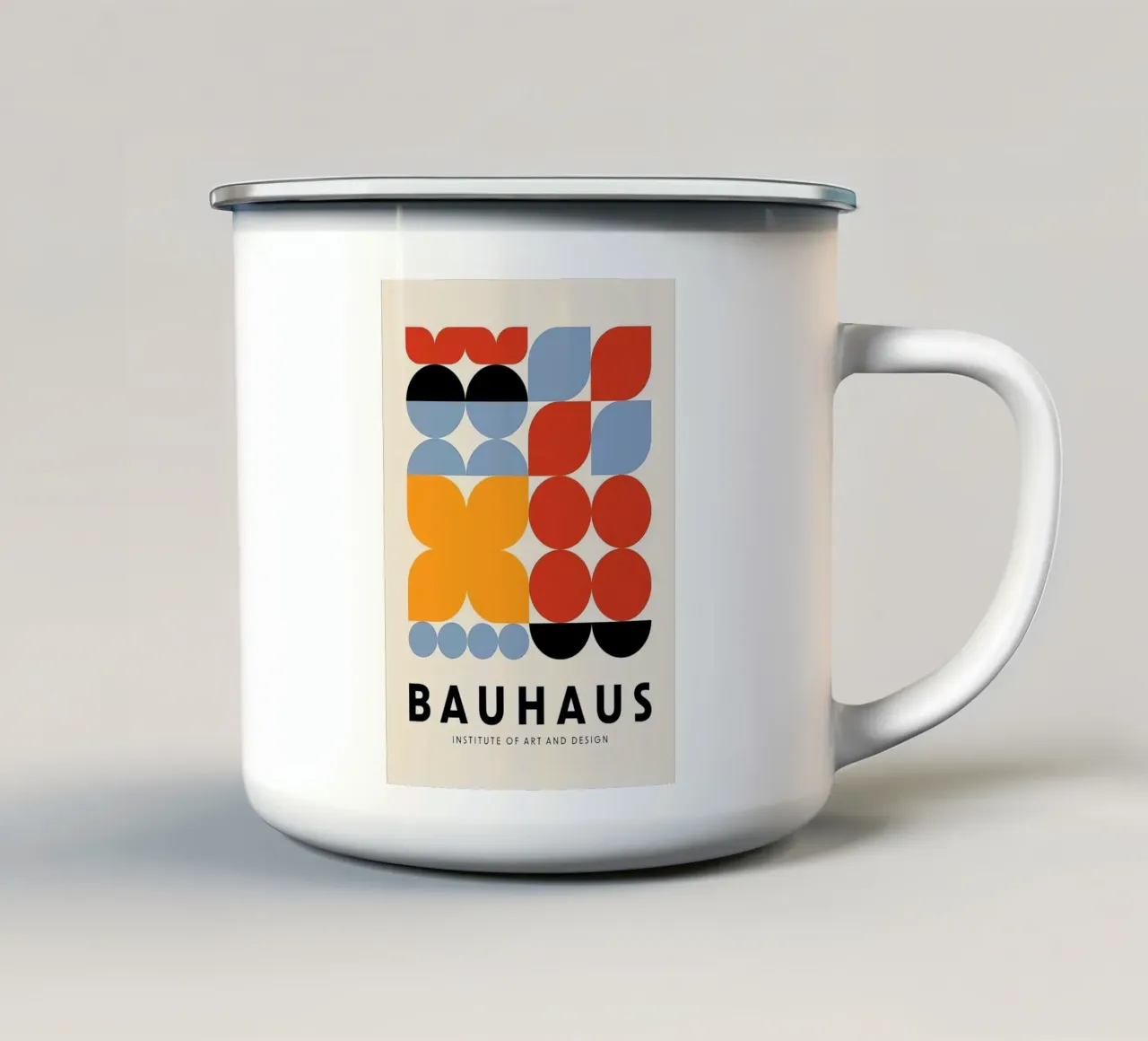 Arte del design Bauhaus tazza in smalto da Kale