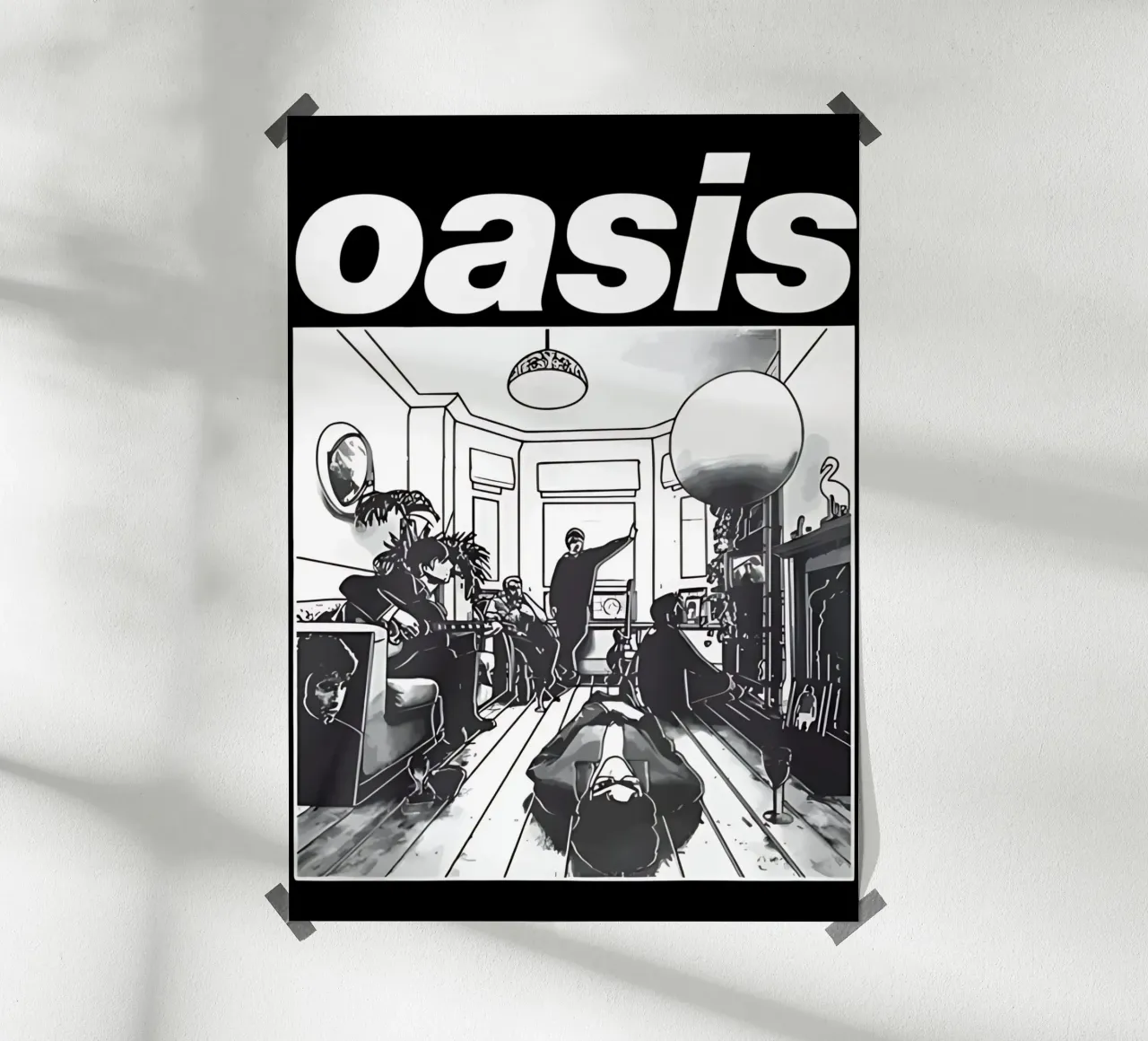 Oasis Studio Kunstwerk Poster von domherrick1