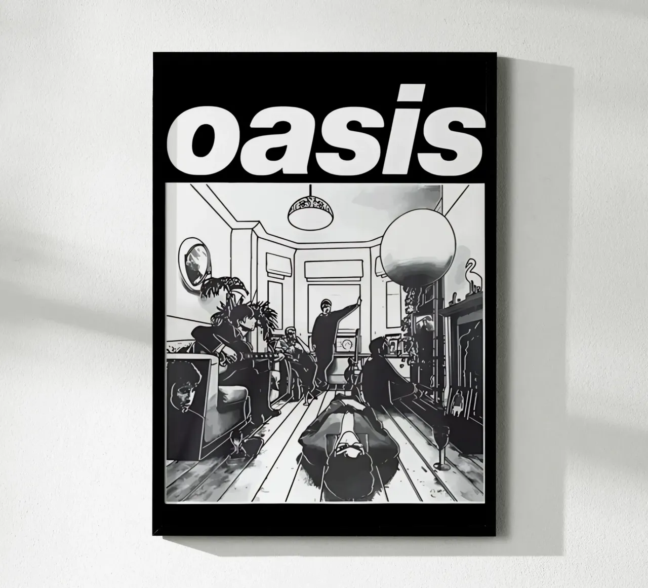 Oasis Studio Kunstwerk Poster von domherrick1