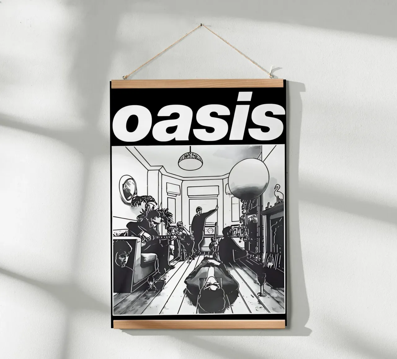Oasis Studio Kunstwerk Poster von domherrick1