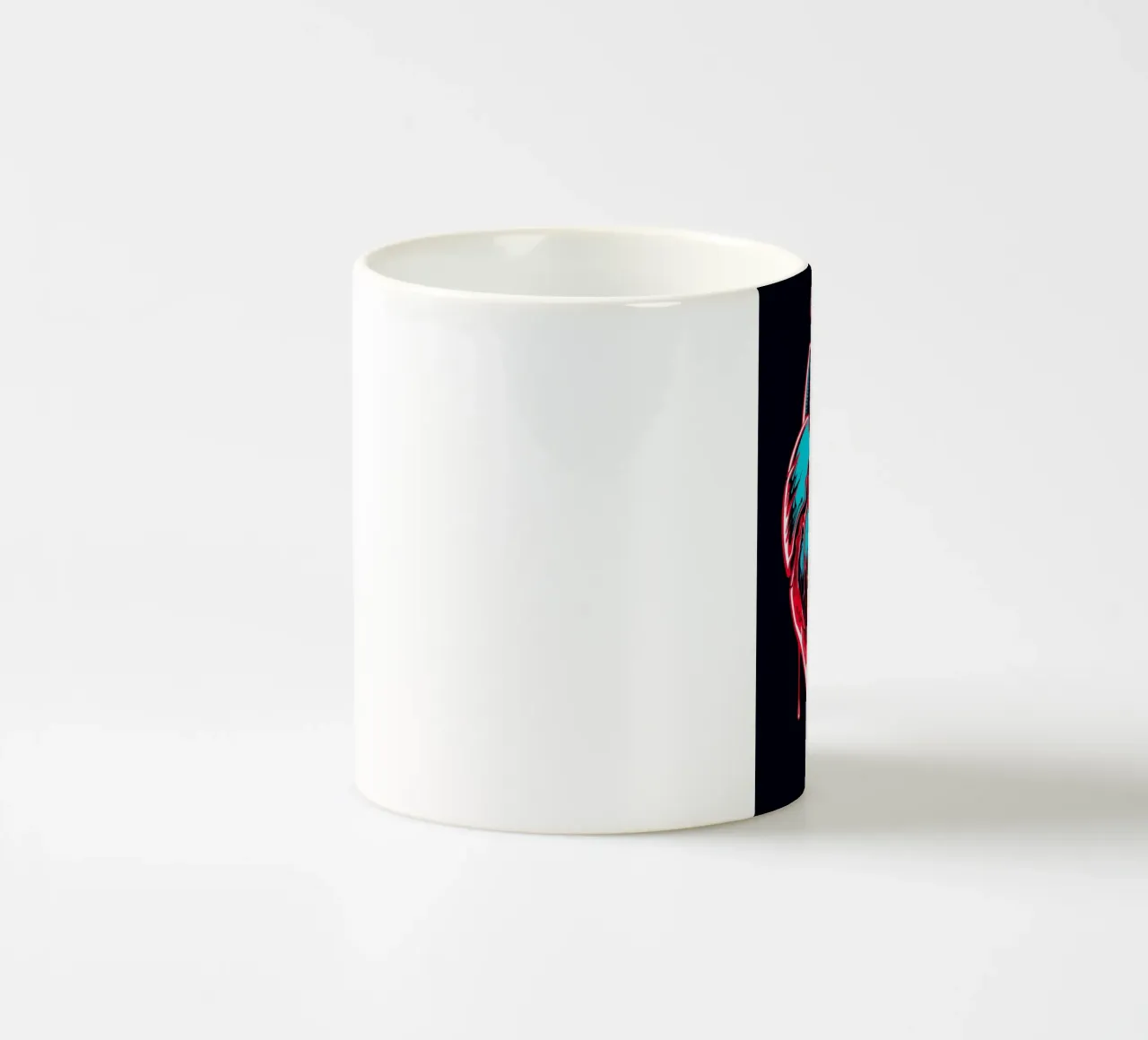 l'oscurità del cuore tazza in ceramica da rock music