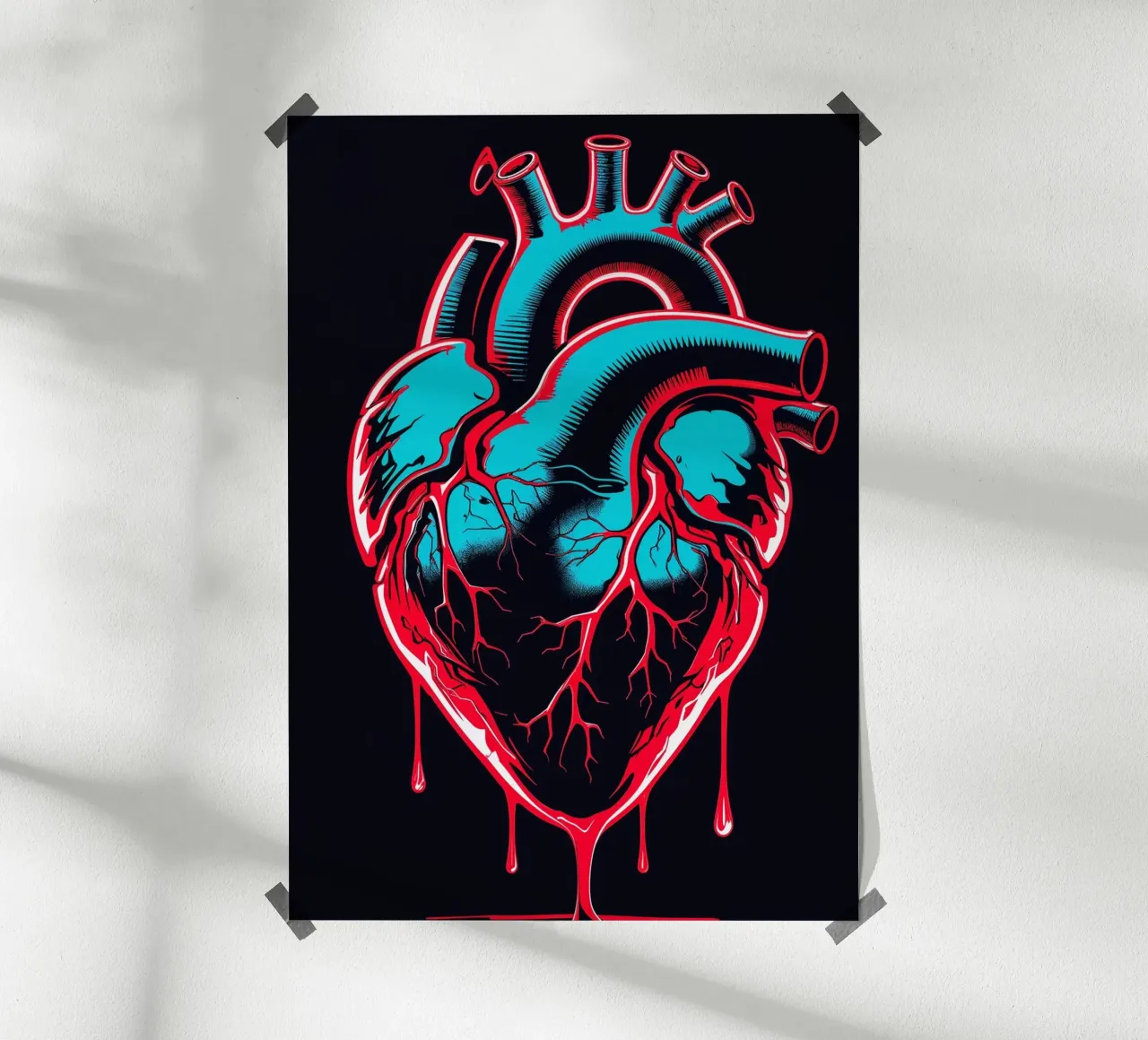 l'oscurità del cuore carta hahnemühle da rock music