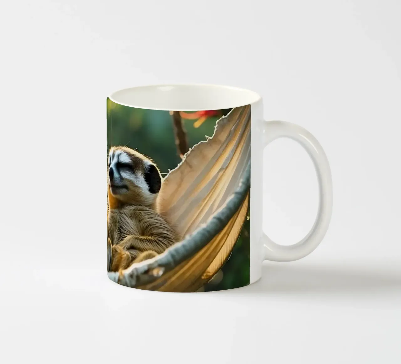 Suricates | Ensemble en mode relaxation (2) mug en céramique de Trinkets NL Design Studio