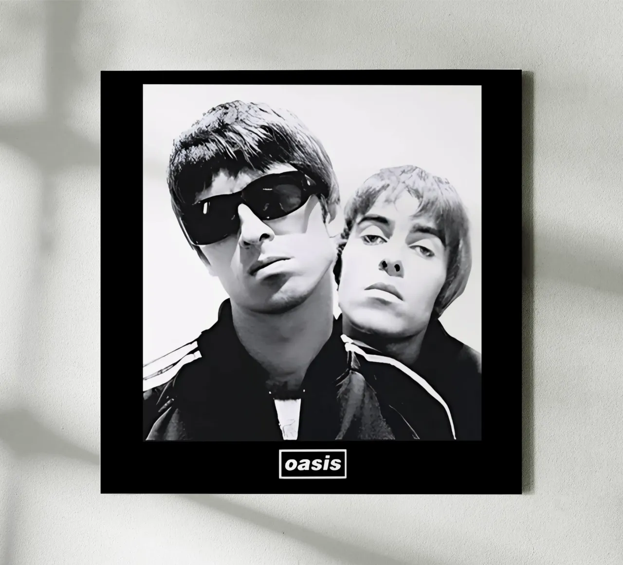 Liam e Noel Gallagher, Oasis tela con Cornice a cassetta da domherrick1